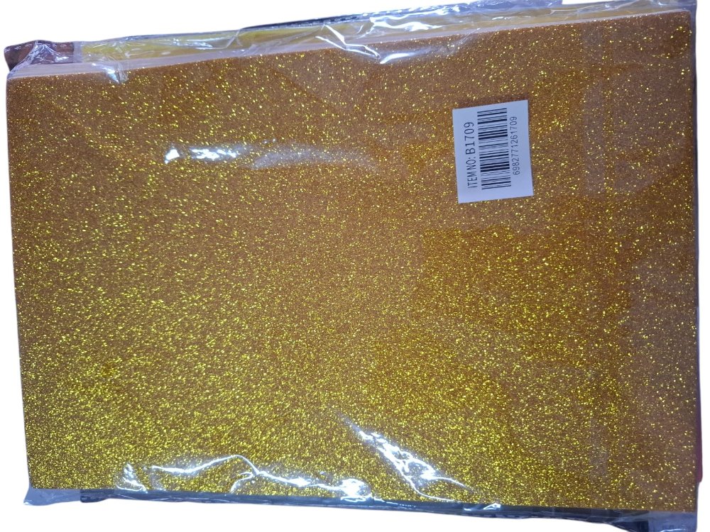 FOAMY ESCARCHADO DORADO