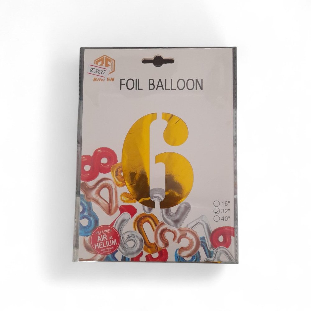 GLOBO NUMERO 6