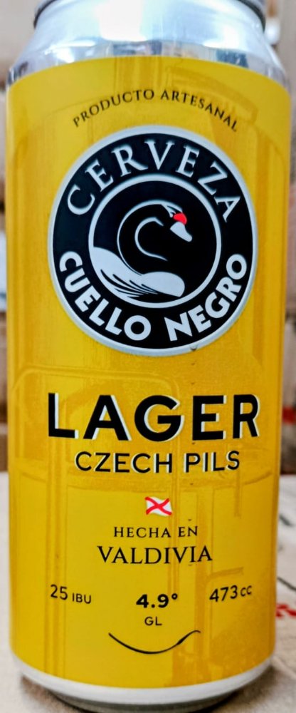 CERVEZA CUELLO NEGRO LATA LAGER 24X473CC