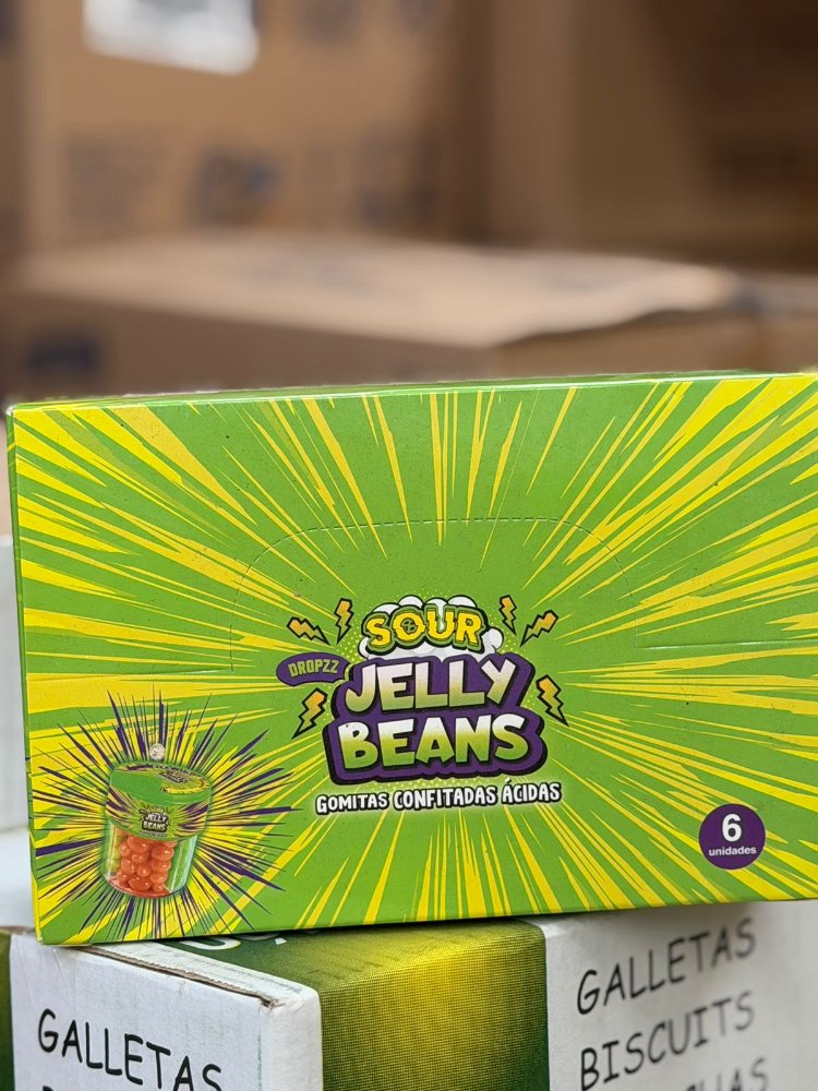 JELLY BEANS GOMITAS CONFITADA ACIDA 80GR