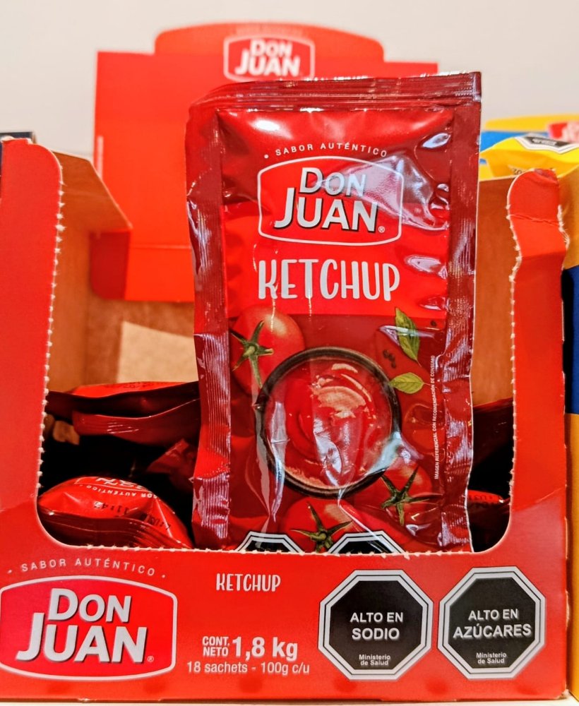 KETCHUP DON JUAN 100GR X 18 DISPLAY