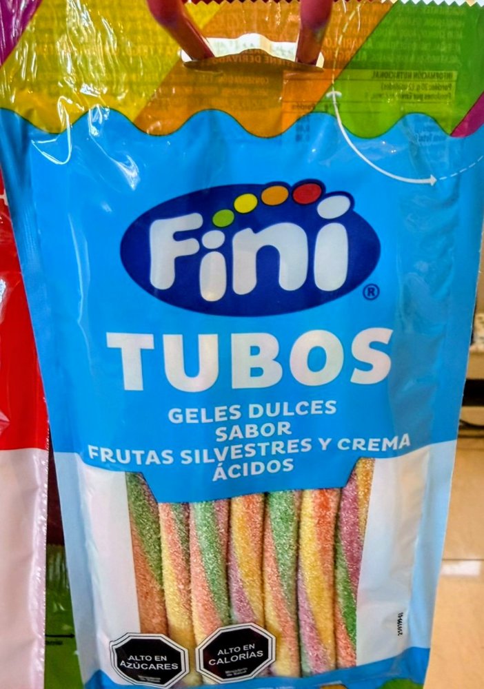 GOMITAS FINI TUBOS TWISTER FRUTAS SILVESTRES Y CREMA ACIDOS 20GRX 12 (18103)