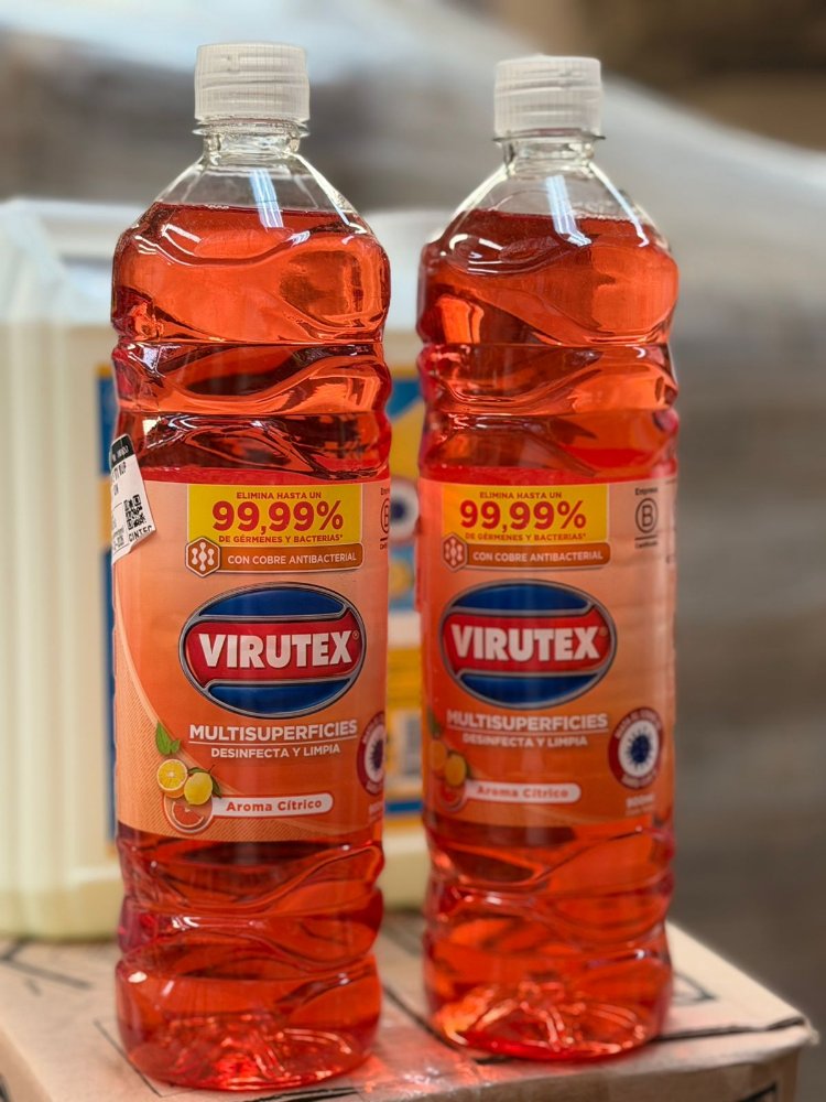 lIMPIADOR DESINFECTANTE VIRUTEX CITRICO 900CC
