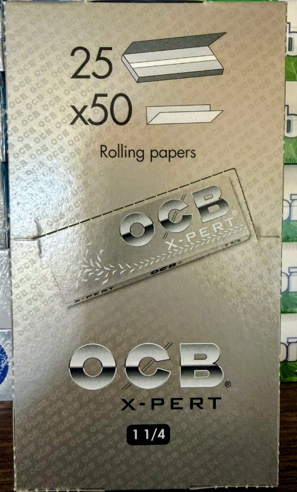PAPELILLOS OCB XPERT 11/4 X 25