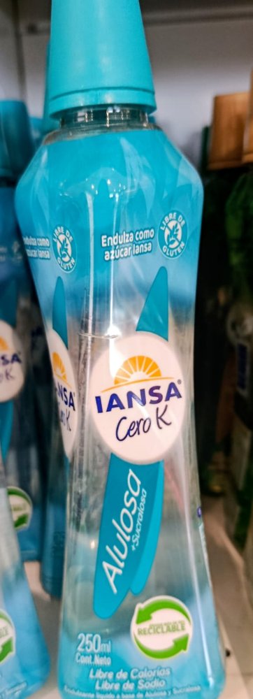 IANSA CERO K ALULOSA 250CC X 16