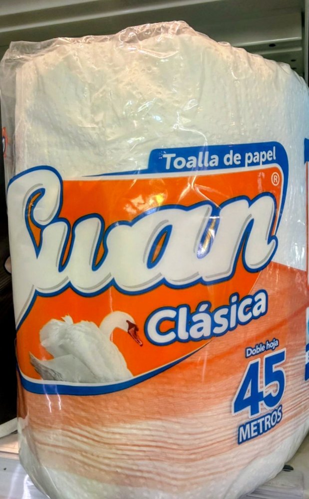TOALLA PAPEL SWAN NARANJA 45MTX 12 UNI