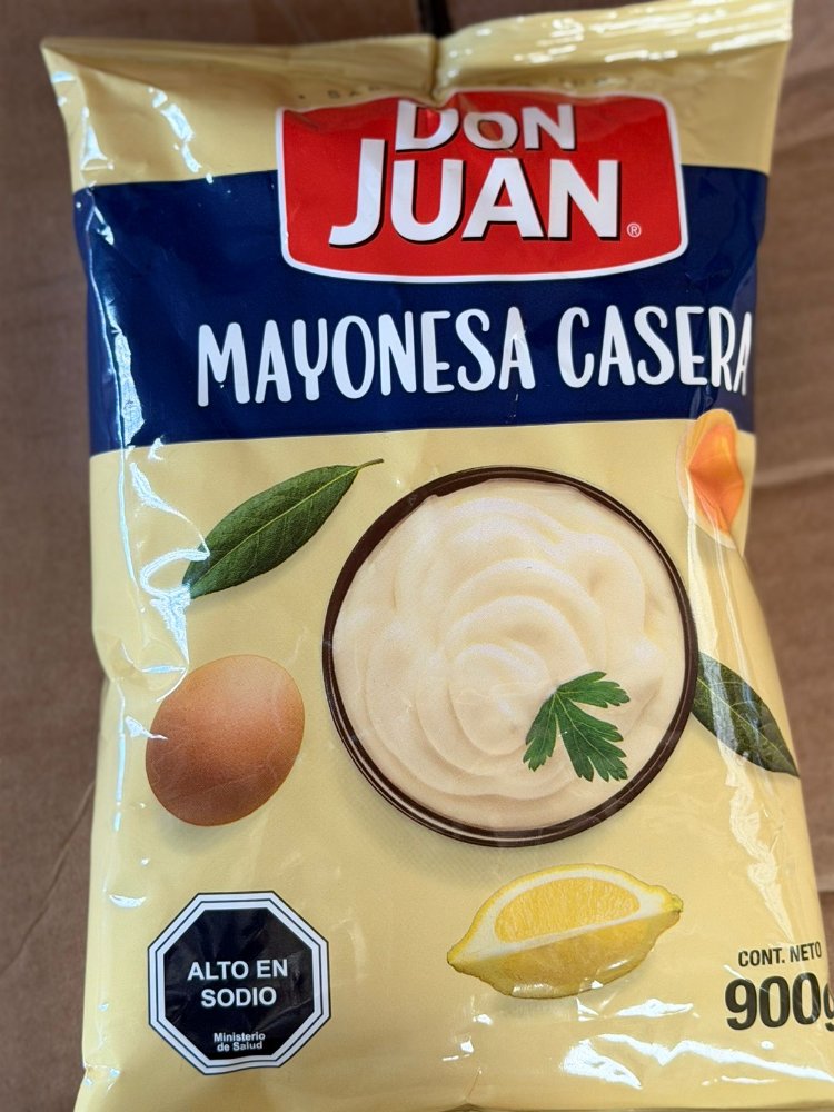 MAYONESA DON JUAN CASERA 12X 900 GR