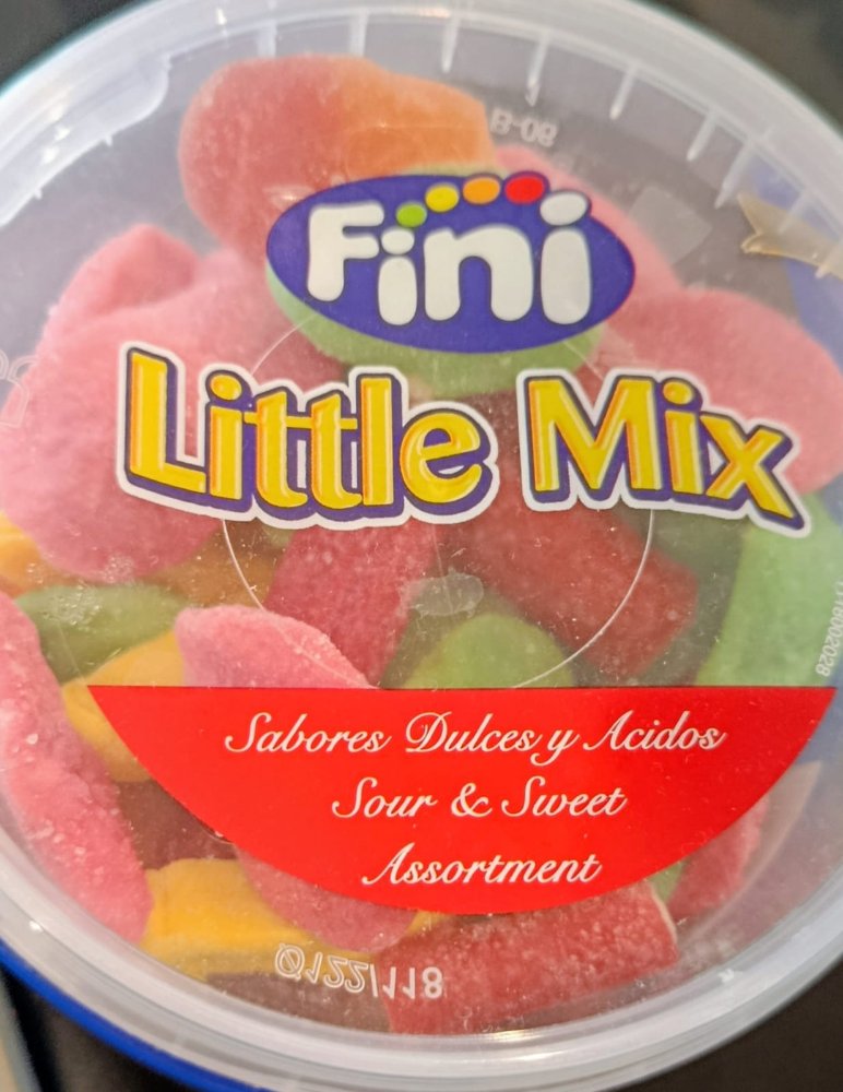 SURTIDO FINI BALDE LITTLE MIX 500GR X 6