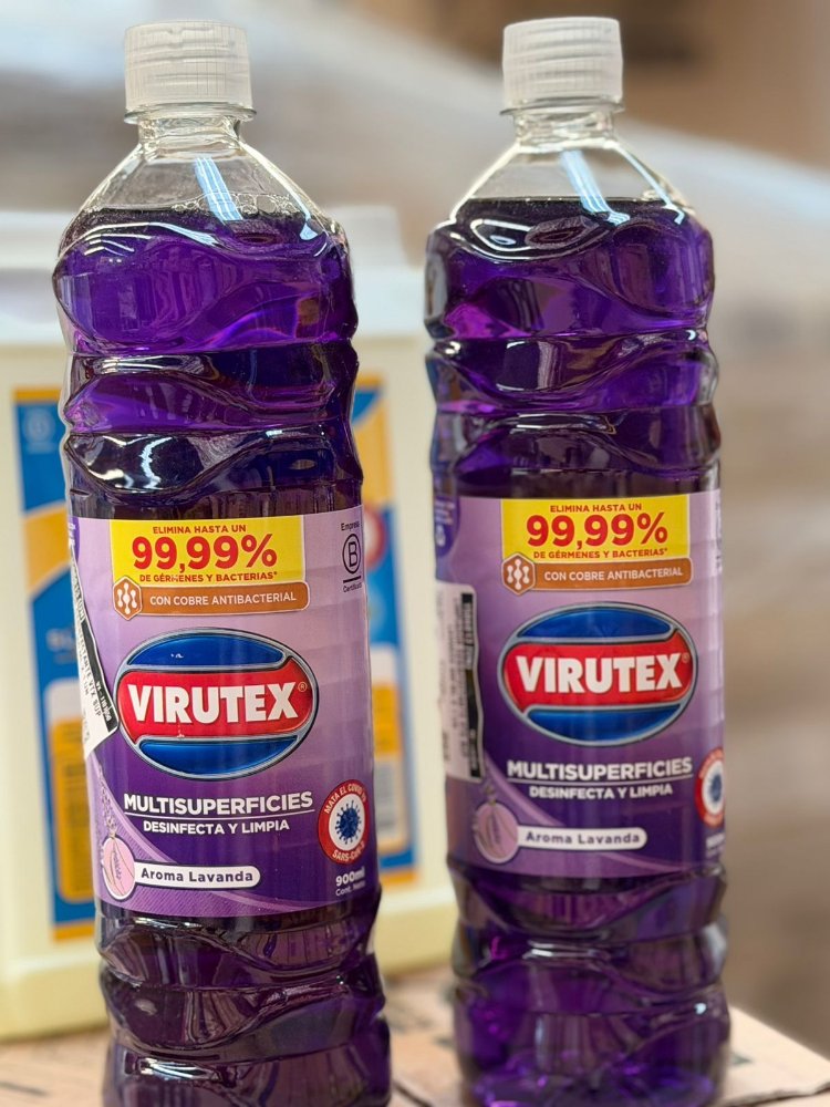 LIMPIADOR DESINFECTANTE VIRUTEX LAVANDA 900CC