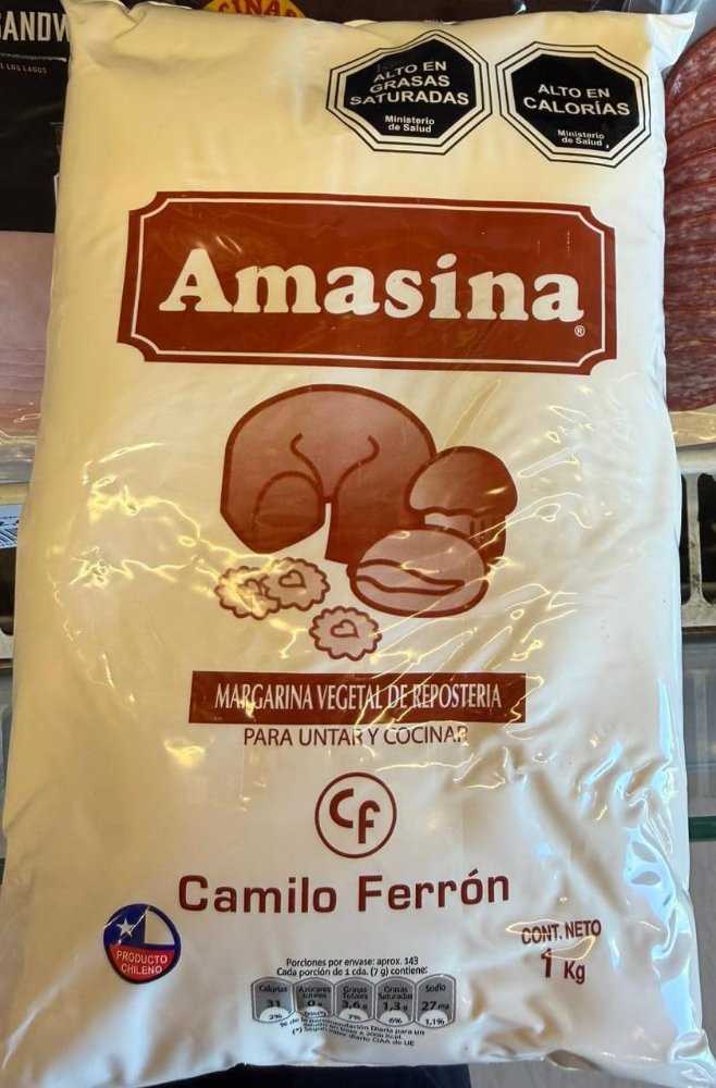 MARGARINA AMASINA CAMILO FERRON 1KG X 20