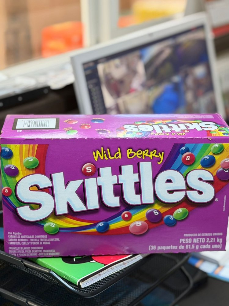 SKITTLES WILD BERRY SINGLE 26X62GR