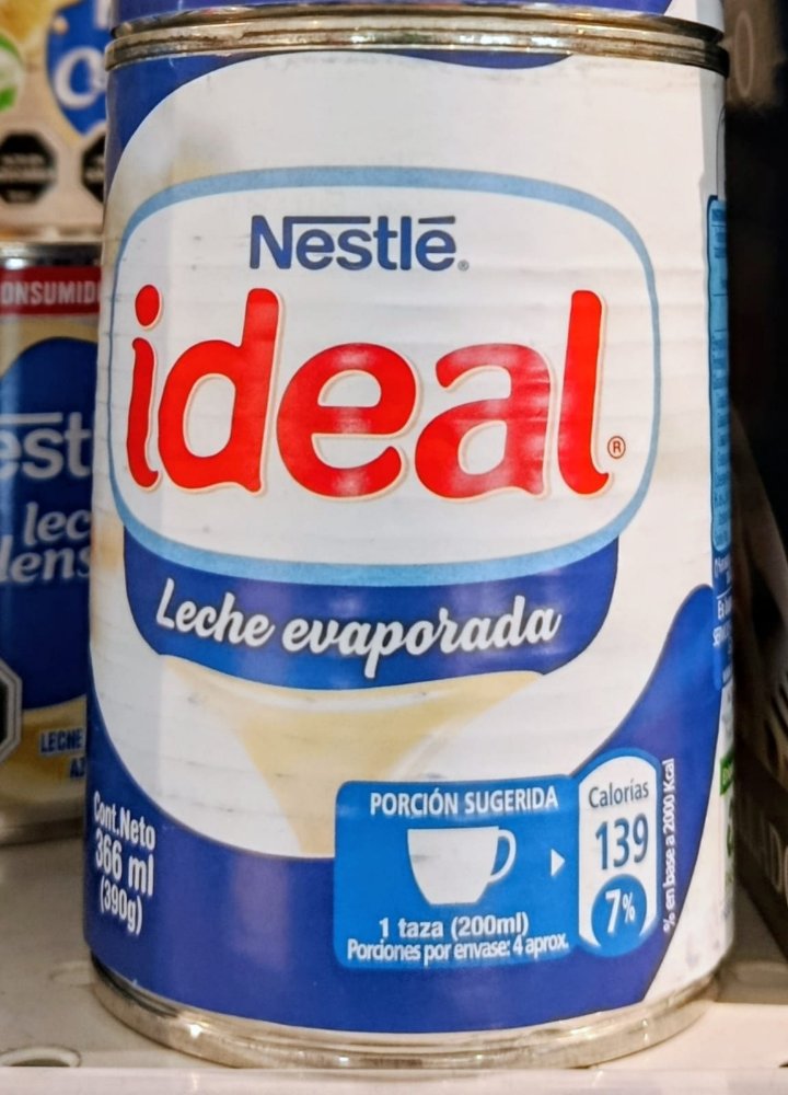 LECHE EVAPORADA IDEAL NESTLE 390GR X 48