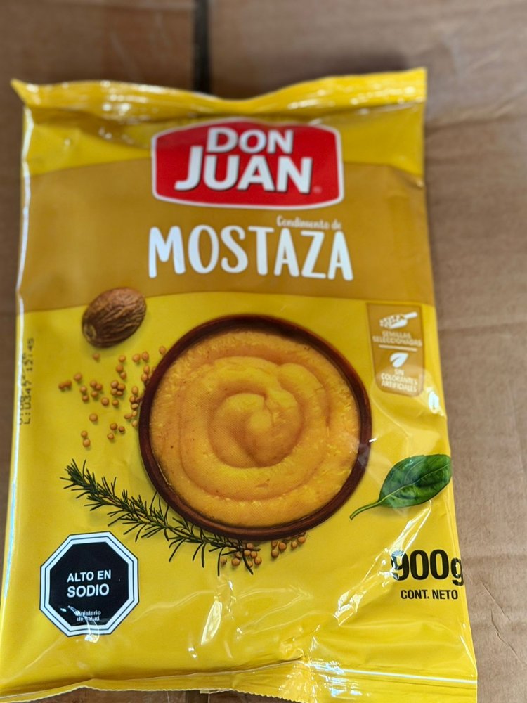 MOSTAZA DON JUAN 15 X 900GR