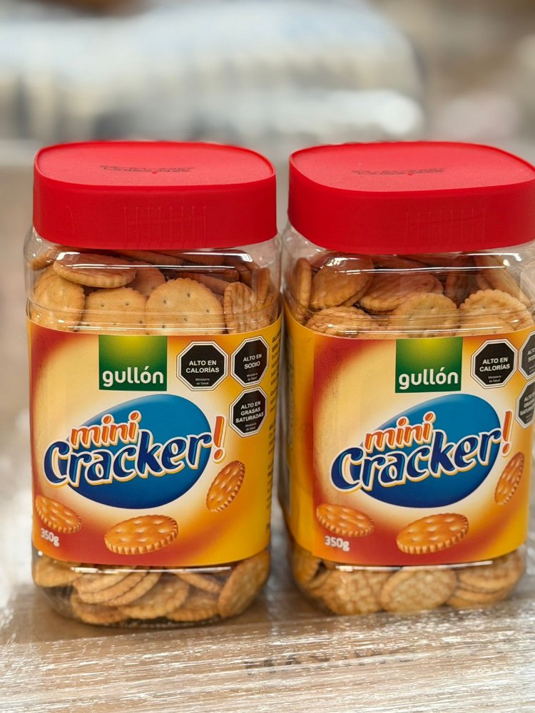 GALLETA GULLON MINI CRACKER POTE 12X350GR