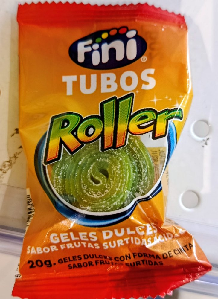 TUBOS FINI ROLLER FRUTA ACIDA MINI 20GR X 40 (7899)