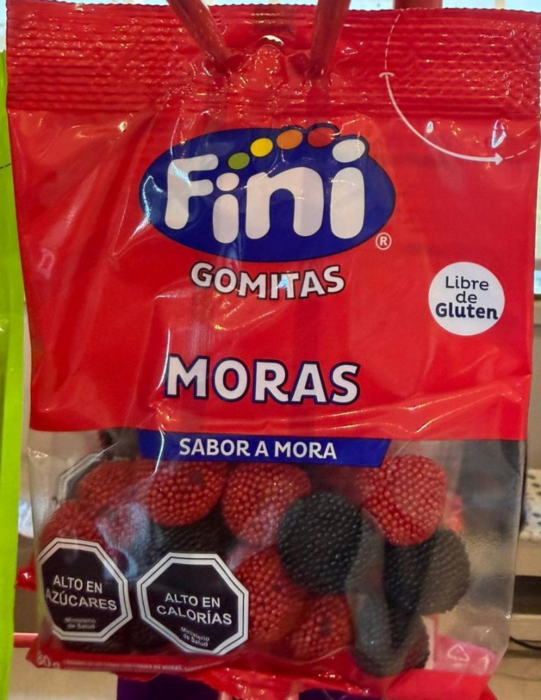 GOMITAS MORAS FINI 80GR X 12 (19304)