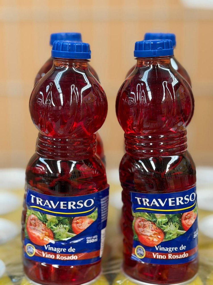 VINAGRE ROSADO TRAVERSO 24X250CC