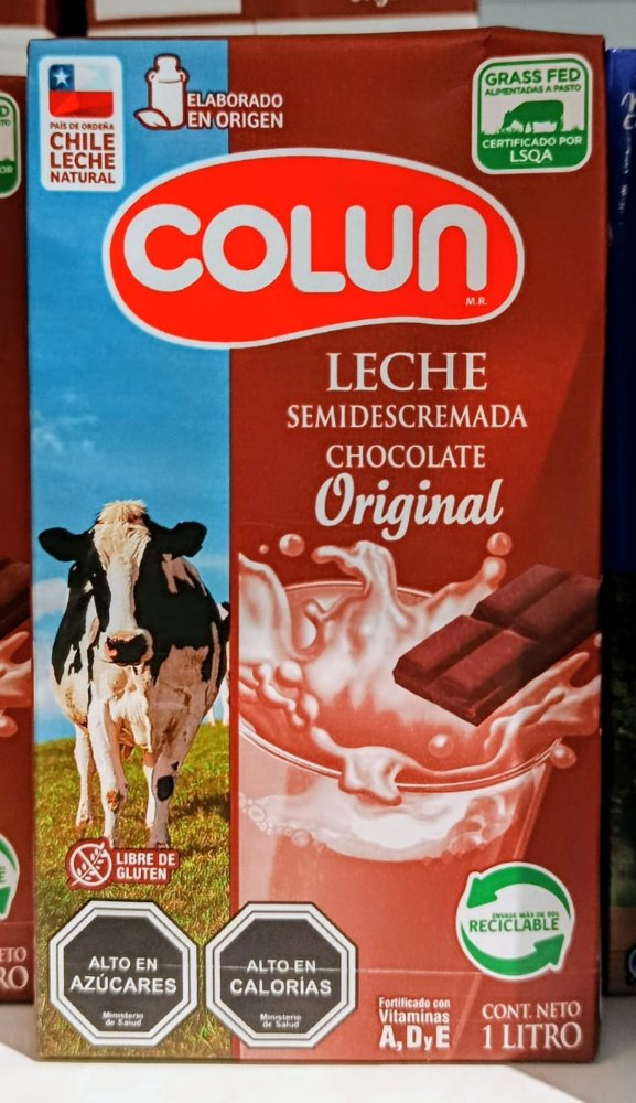 LECHE COLUN CHOCOLATE ORIGINAL 1 LT X 12