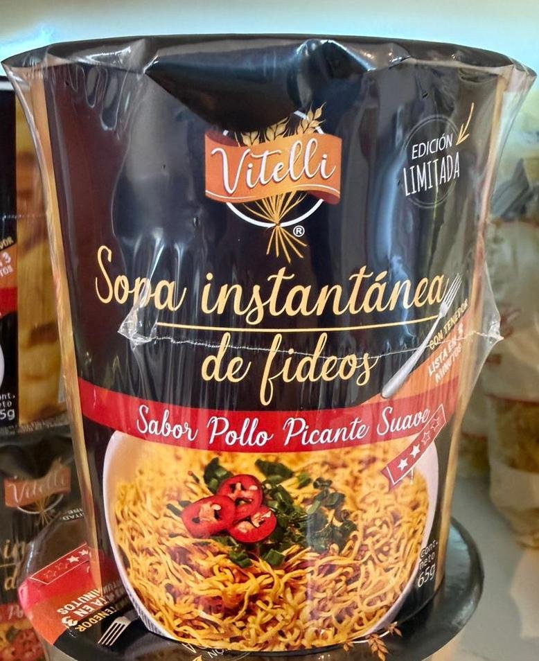 VITELLI SOPA INST POLLO PICANTE 65GRX12