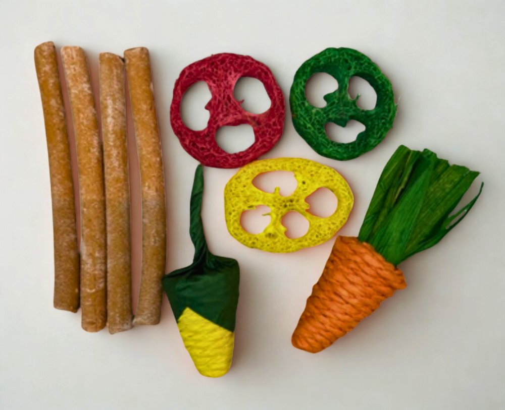 SNACK HAMSTER KIT DE PALOS LUFFAS 1348
