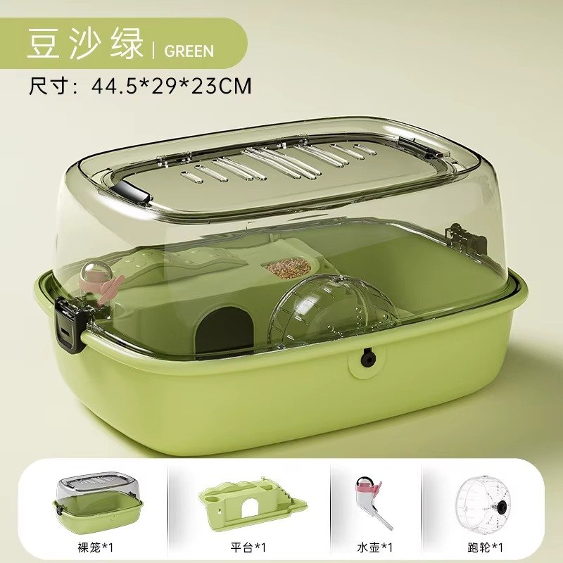 JAULA HAMSTER PLASTICA OVALADA