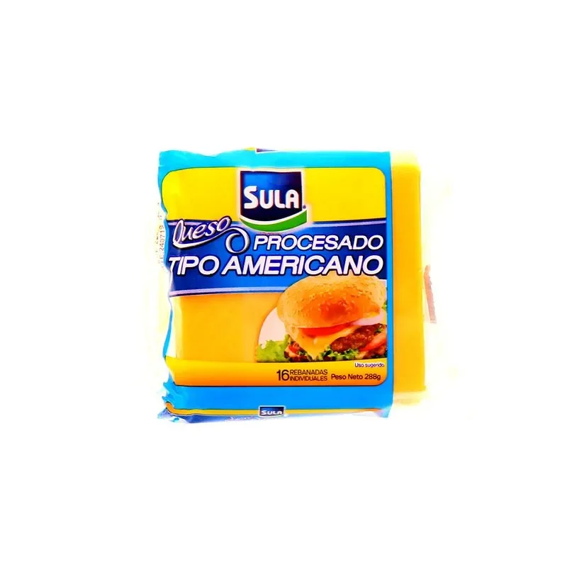 Queso Sula tipo americano grande