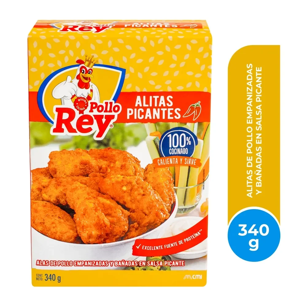 Alitas picante Rey caja