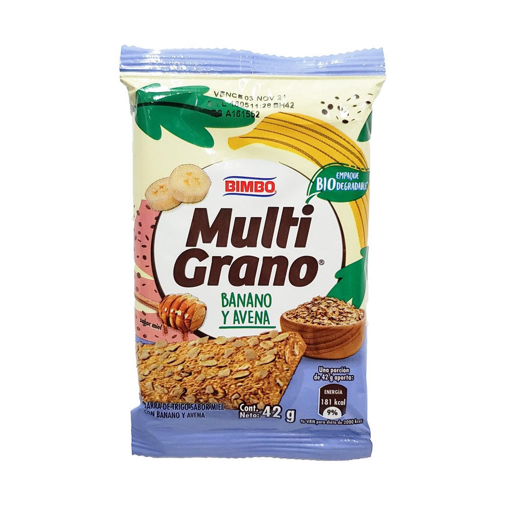 multigrano banano avena