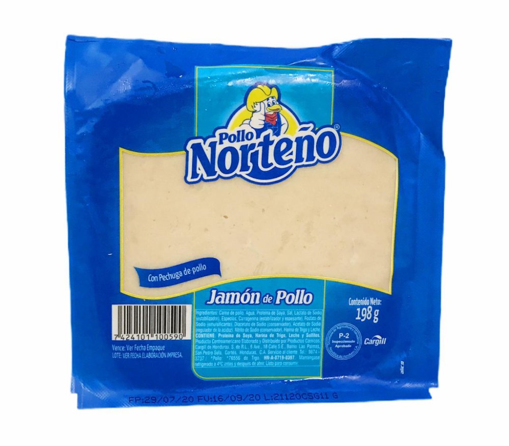 Jamón pollo Norteño