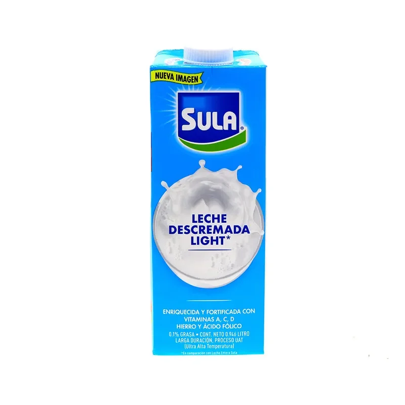 Leche descremada light