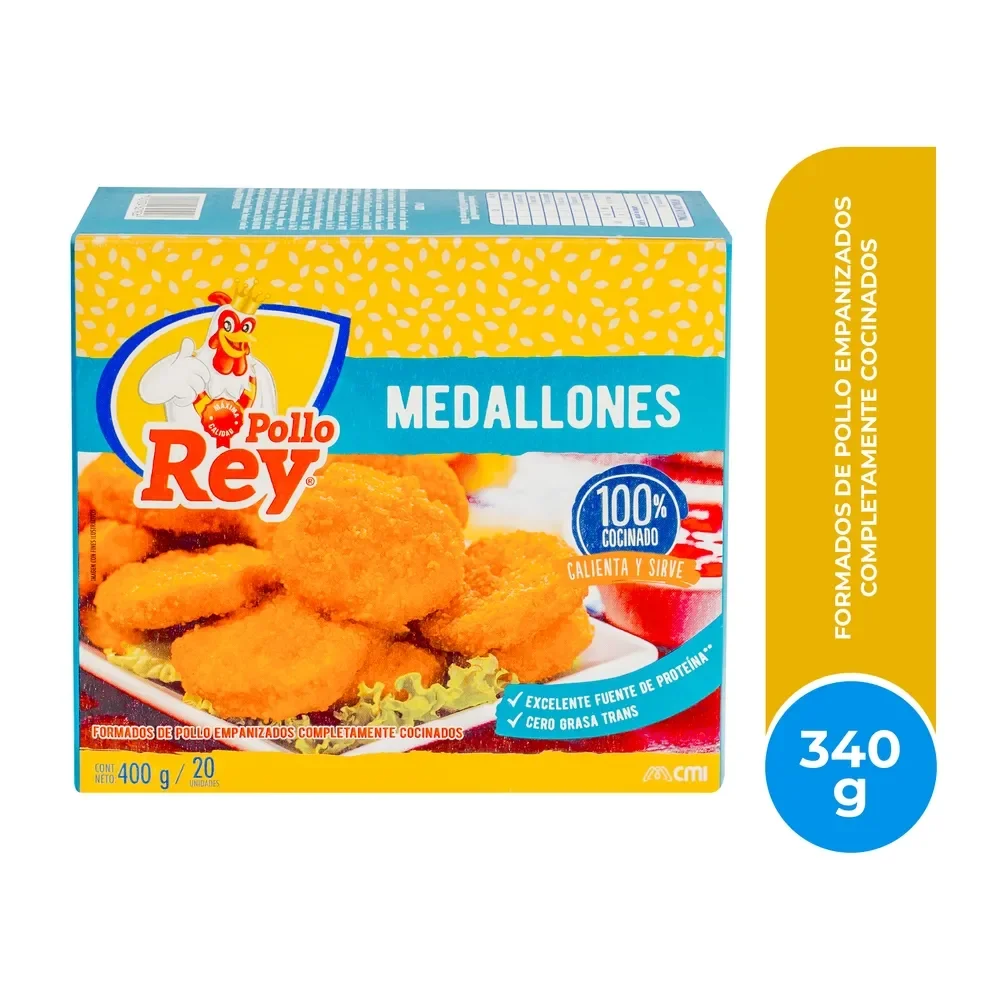 Medallones Rey caja