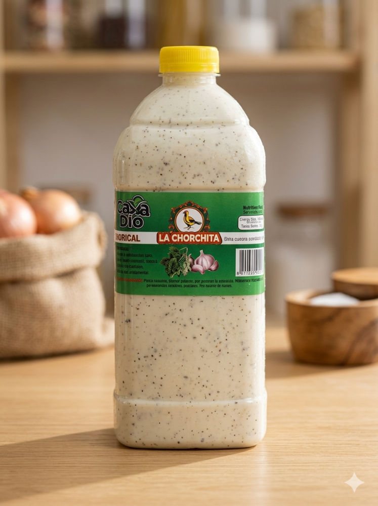 salsa de ajo Chorchita 1/2 galon