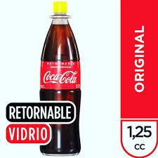 Coca Mega Vidrio 1.25lt