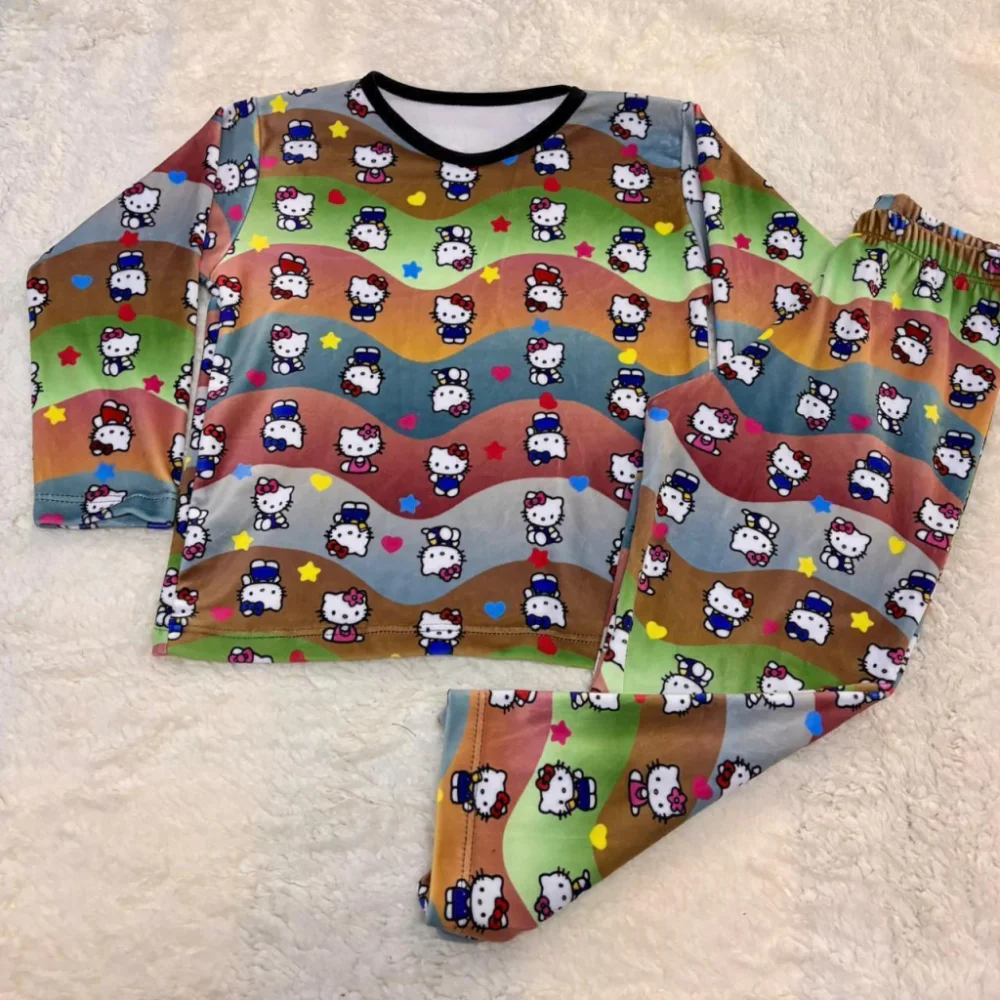 Conjunto pijama plush infantil- KITTY