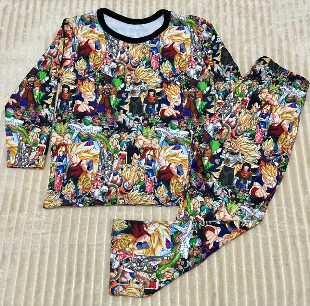 PIJAMA INFANTIL FULL PRINT DRAGON BALL.