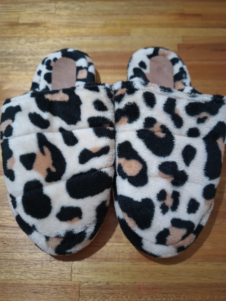 Pantuflas lagrima ANIMAL PRINT.