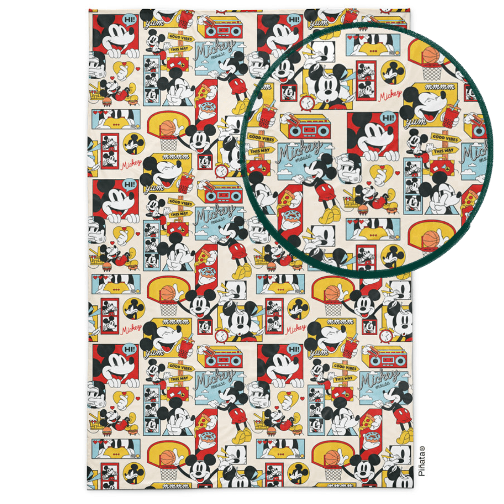 Frazada Super Soft Infantil Mickey