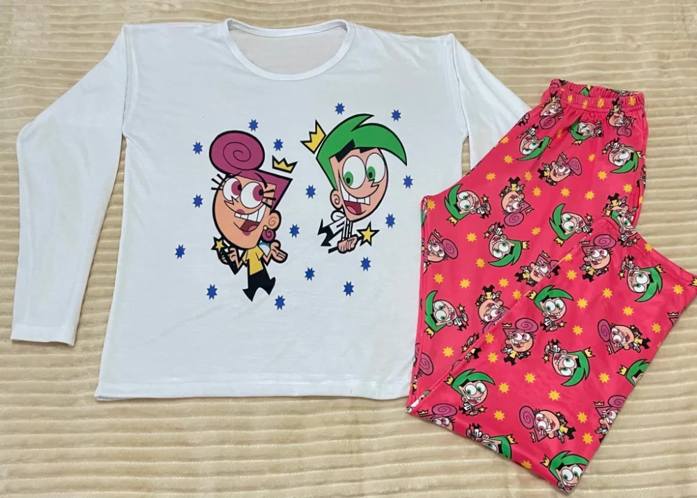 Pijama Adulto 2 piezas PADRINOS MAGICOS.