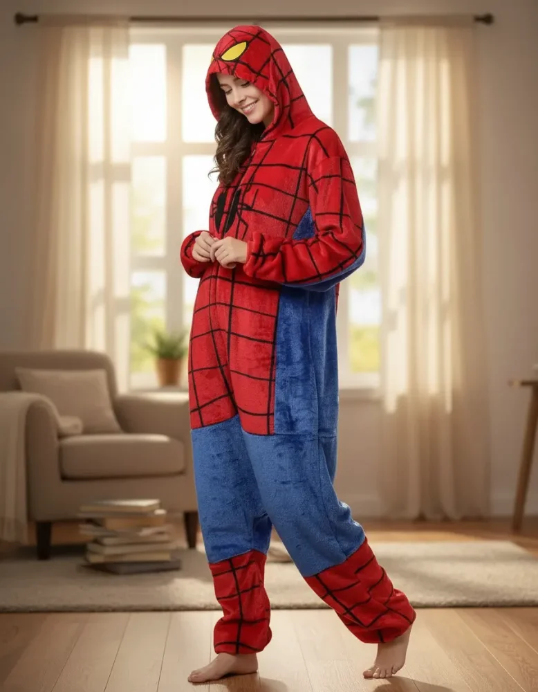 Pijama enterizo adulto SPIDER MAN