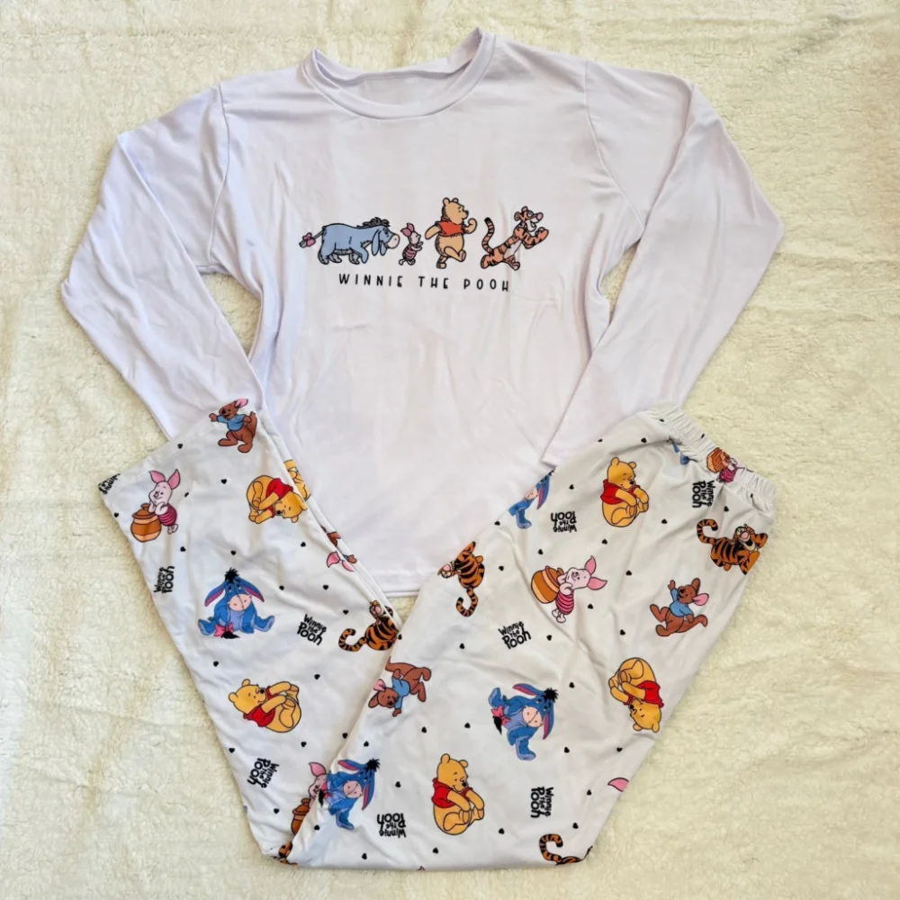 Pijama Manga Larga + Pantalón Largo - Material: MODAL SOFT. - Winnie Pooh