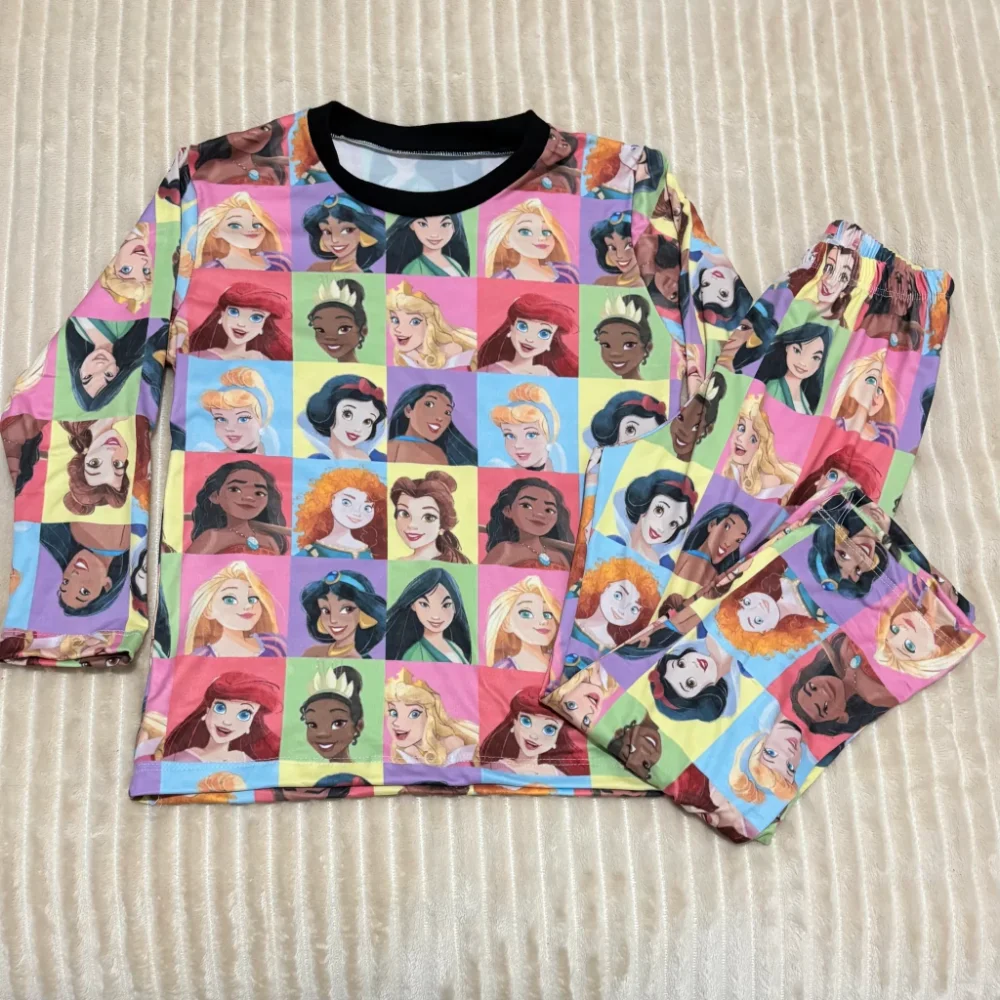 Pijama infantil full print - PRINCESAS