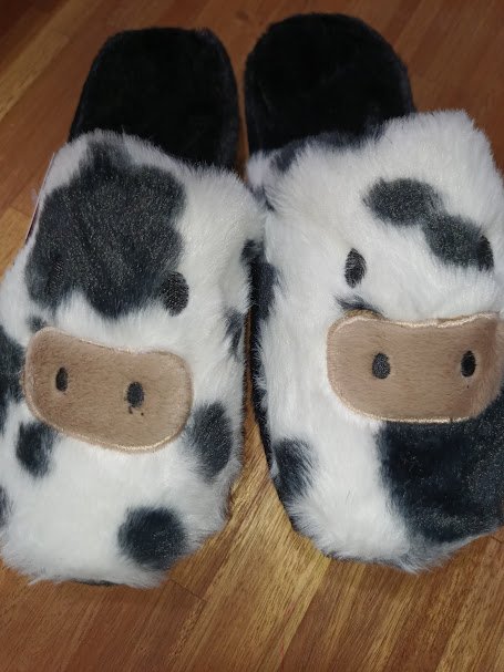 Pantuflas peluche VAQUITA