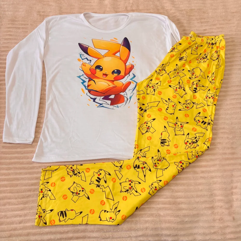Pijama Adulto 2 piezas PIKACHU