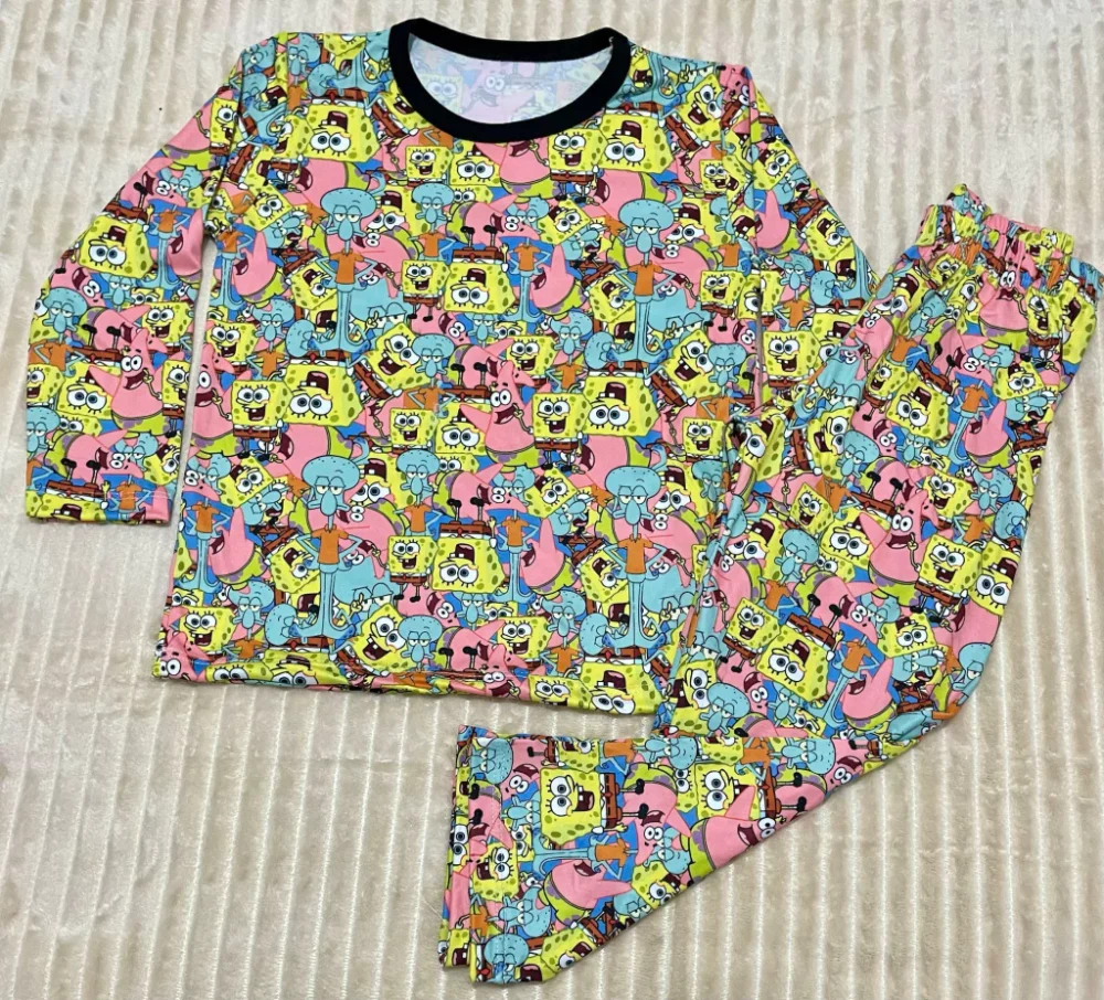 PIJAMA INFANTIL FULL PRINT BOB Y AMIGOS.