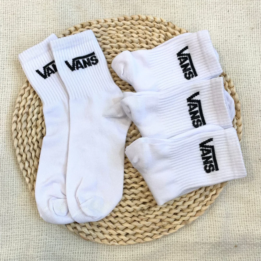 MEDIA 3/4 VANS BLANCA
