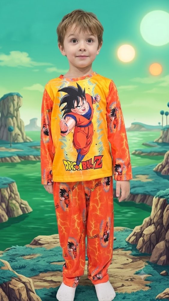 Pijama algodón 2 piezas infantil DRAGON BALL Z