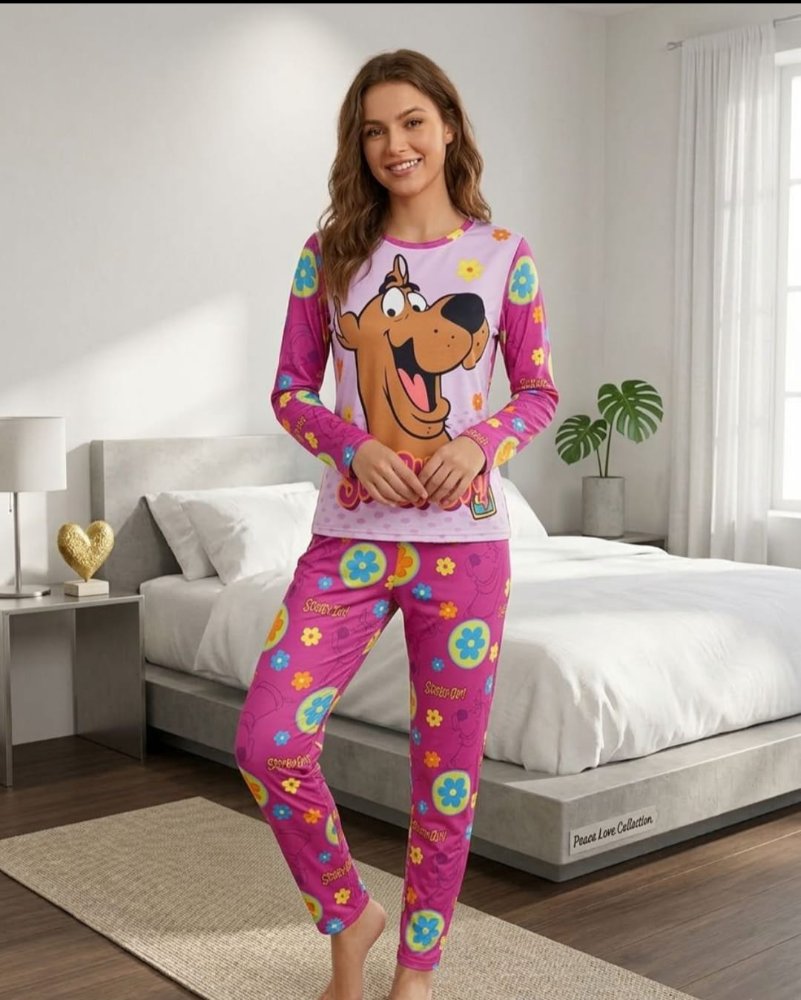 Pijama algodón 2 piezas adulto SCOOBY DOO
