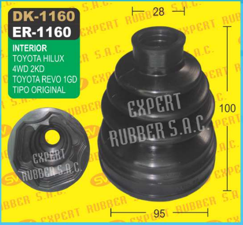 DK-1160 Int. TH HILUX 4WD 2KD 1GD