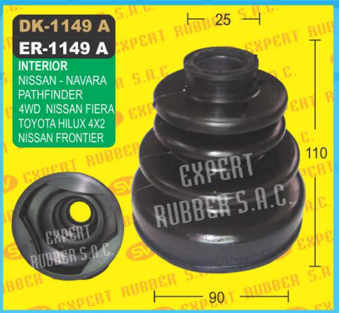 ER-1149A Int. NS NAVARA,FIERA,HILUX 4X2,FRONTIER