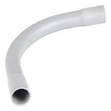 CURVA PVC 1/2" BLANCO ECONOMICO